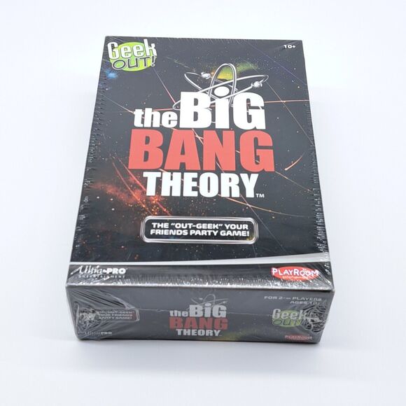 The Big Bang Theory GEEK-OUT! Board Game Party Entertainment FACTORY SEALED - Picture 8 of 11